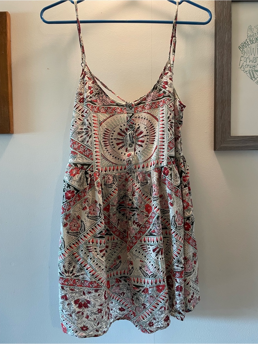 Billabong Mini Dress with a Fun Floral Print